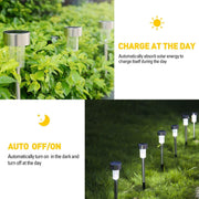 Lamparas Luces LED Solares De Antorcha Para Paisaje Exterior Jardin Impermeable