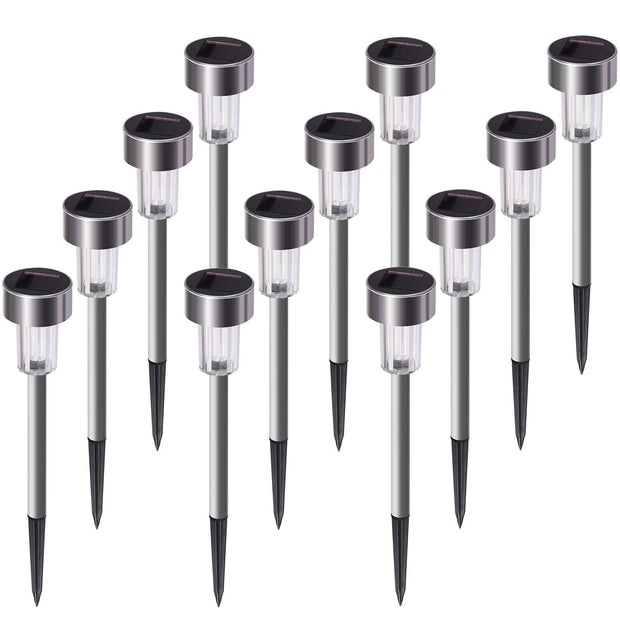 Lamparas Luces LED Solares De Antorcha Para Paisaje Exterior Jardin Impermeable