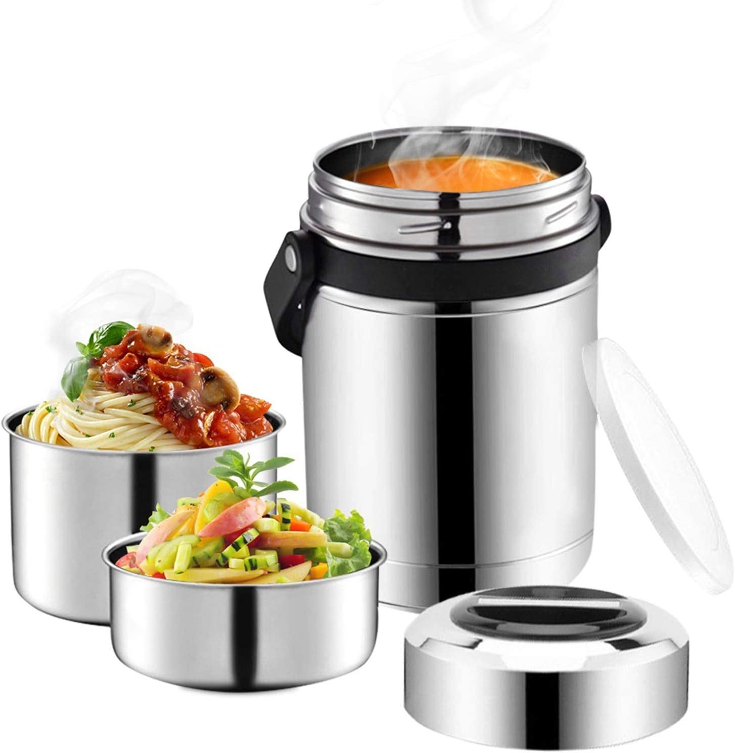 Termo Para Comida Caliente Tarro Termo Aislado De 3 Capas De 61 Oz Termo De Sopa