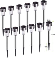 Lamparas Luces LED Solares De Antorcha Para Paisaje Exterior Jardin Impermeable